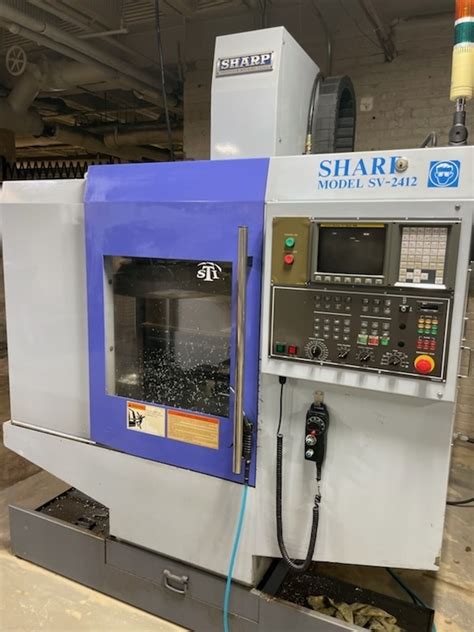 2004 sharp sv-2412 machining center cnc vertical mq-010834|FS: 2004 Sharp SV.